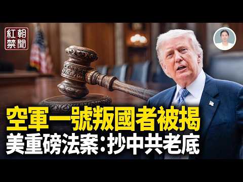 川普揪出空軍一號上叛國者 美重磅法案：反美份子的親屬不能留在美國  川普剛離京 北京立馬變臉？戰狼發言人露底所羅門變天 中共大撒幣失敗【紅朝禁聞】 thumbnail