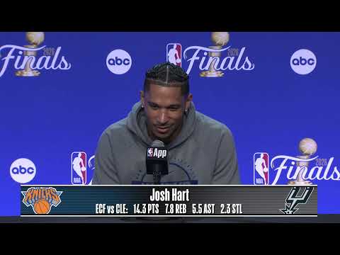 New York Knicks | NBA Finals Game 1 Media Availability Press Conferences thumbnail