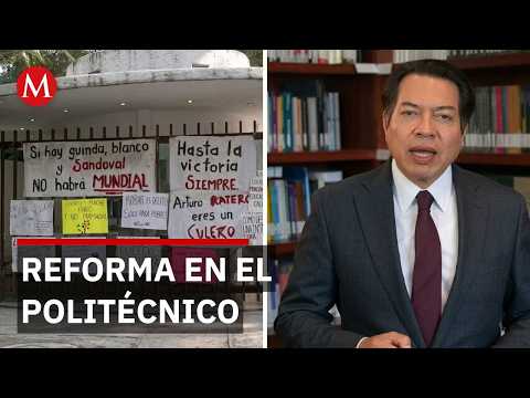 Mario Delgado anuncia la democratización del IPN tras la toma de instalaciones y planteles thumbnail