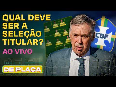 DIRETO DOS EUA: TUDO SOBRE A PREPARAÇÃO DA SELEÇÃO BRASILEIRA E O TIME TITULAR | De Placa (03/06/26) thumbnail