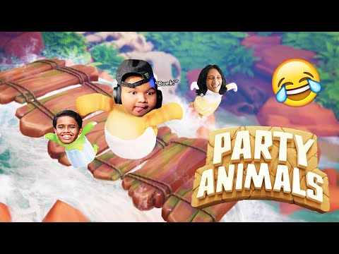*Lawak!* GAME PALING KELAKAR/COMEL TAHUN 2024!? - Party Animals (Malaysia) #1 thumbnail