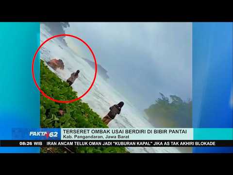 Tragis! Wisatawan Tewas Terseret Ombak saat Berfoto di Bibir Pantai thumbnail