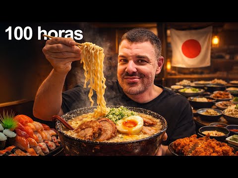 100 HORAS PROBANDO la MEJOR COMIDA en JAPON 🇯🇵 ¿Todo es tan bueno? thumbnail