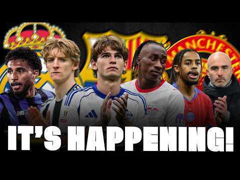 🚨💣 DOUBLE BOMBA! UNITED DEAL CLOSE, €80M MOVE, GORDON TO BARÇA! NICO PAZ, DIOMANDE, BARCOLA… thumbnail