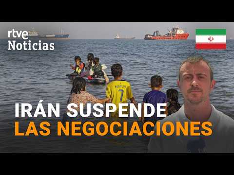 IRÁN FRENA las NEGOCIACIONES con EE.UU. por los ATAQUES en el LÍBANO de ISRAEL | RTVE Noticias thumbnail