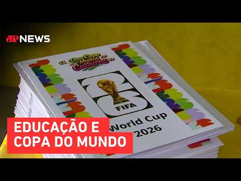 Álbum da Copa vira ferramenta de ensino em escola do interior de SP thumbnail