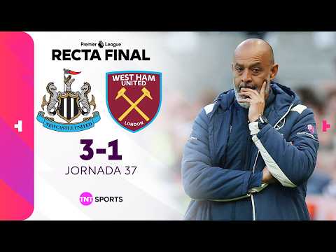 RESUMEN: NEWCASTLE 3-1 WEST HAM | JORNADA 37 I PREMIR LEAGUE thumbnail