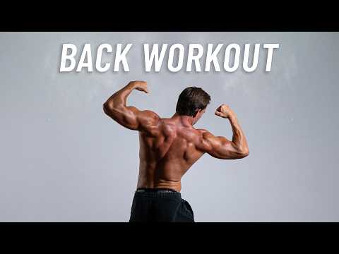 20 Min Back Workout at Home (Dumbbells Only) thumbnail
