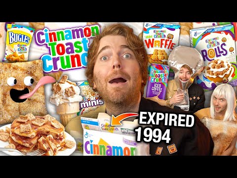 I Tried EVERY Cinnamon Toast Crunch Product EVER Made! thumbnail