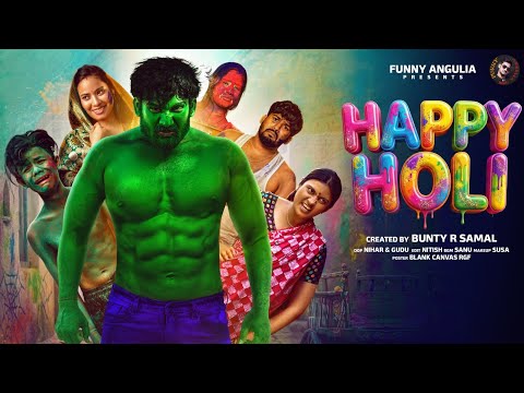 Happy Holi//Odia Comedy//Funny Angulia//Mr Dhenkanalia  thumbnail