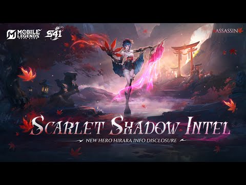 Scarlet Shadow Intel | New Hero Hirara Info | Mobile Legends: Bang Bang thumbnail