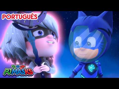 Loucura Lunar Parte 2 🌙 PJ Masks em Português episódios completos 🦸 Desenhos animados thumbnail