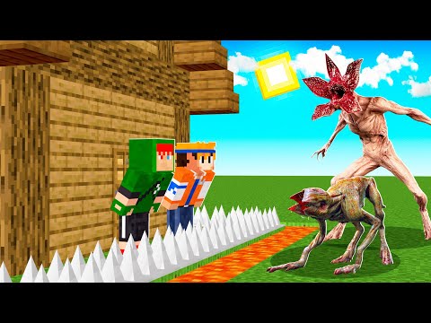 DESAFIO DA BASE VS DEMOGORGON QUE EVOLUI NO MINECRAFT!! thumbnail