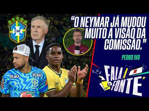 SELEÇÃO BRASILEIRA: ESCALAÇÃO, MUDANÇAS DO BRASIL PARA O AMISTOSO E EVOLUÇÃO DE NEYMAR thumbnail