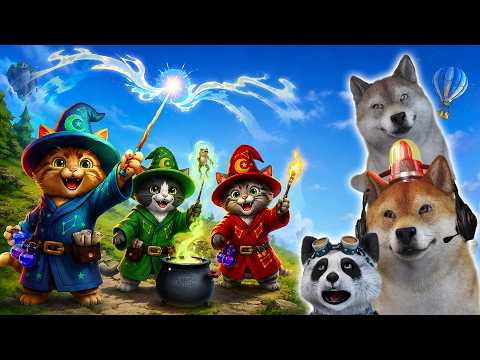 TRIO KOCAK JADI KUCING PENYIHIR LUCU! - Meowgic Indonesia thumbnail