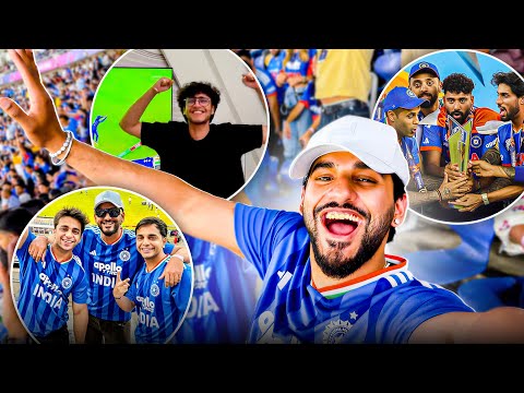 World Cup Jeet Gye🥳 Abhishek ne Dekha Stadium mein Final and Nischay ne Ghar se Jitwa diya thumbnail