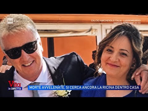 Morte avvelenate, si cerca ancora la ricina in casa - Vita in diretta 03/06/2026 thumbnail