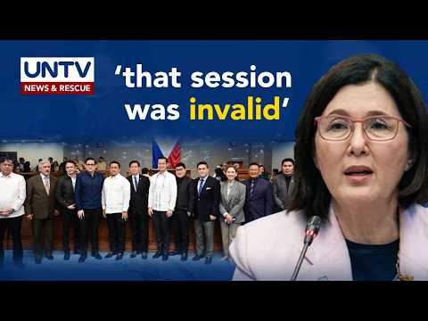 Sen. Pia Cayetano, kinuwestiyon ang botohan para sa bagong Senate President Pro Tempore thumbnail