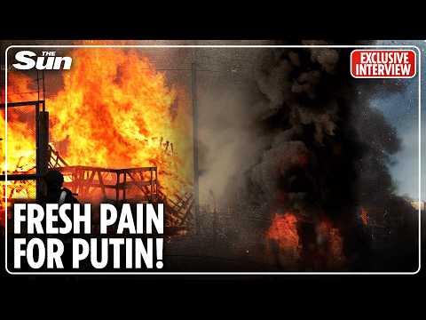 Russian war economy about to COLLAPSE as Putin spends £400m on just one 660-drone blitz thumbnail