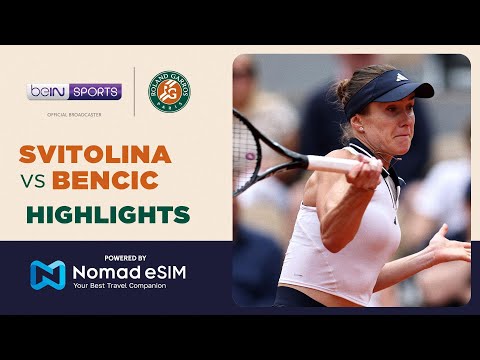 Elina Svitolina vs Belinda Bencic | Roland-Garros 2026 | Match Highlights thumbnail