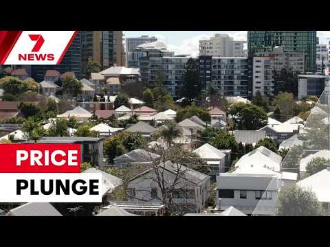 Property prices to plunge leaving first home buyers with a ticking time bomb | 7NEWS thumbnail