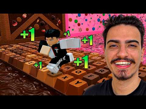 ATIVEI ROBUX INFINITO no PARKOUR de TECLADO no ROBLOX ⌨️? thumbnail