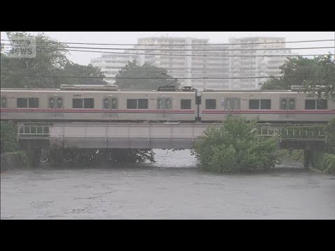 【台風6号】関東では約140万人に避難指示　東京でレベル4氾濫危険警報(2026年6月3日) thumbnail