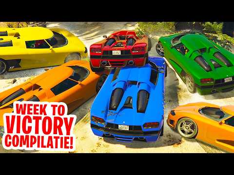 WEEK TO VICTORY MEGA COMPILATIE! (GTAV Online) thumbnail