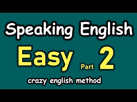Daily English Conversation with Crazy English Method ? Easy To Speak English Fluently ? Part 2 thumbnail