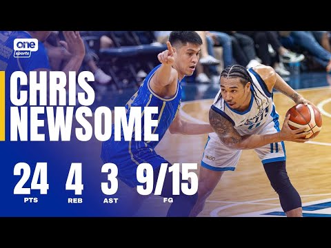 Chris Newsome SHOWCASES EFFICIENT PLAY for Meralco | PBA SEASON 50 COMMISSIONER’S CUP | HIGHLIGHTS thumbnail