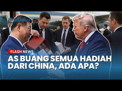 TAK BIASA! Delegasi AS Buang Semua Hadiah dari China Sebelum Naik Pesawat, Ponsel & Pin Dibuang thumbnail