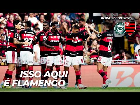 ISSO AQUI É FLAMENGO | FLAMENGO 3 X 0 CORITIBA | CEMPEONATO BRASILEIRO (30/05/2026) thumbnail