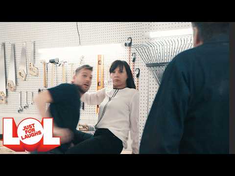 WIFE CAUGHT WITH HIS FRIEND // LOL JUST FOR LAUGHS thumbnail