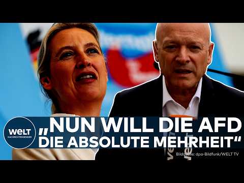 DEUTSCHLAND: „Nun will die AfD die absolute Mehrheit“ – BSW als mögliche Machtoption thumbnail