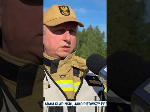 Ogromny pożar lasu koło Warszawy. Setki strażaków i wojsko w akcji thumbnail