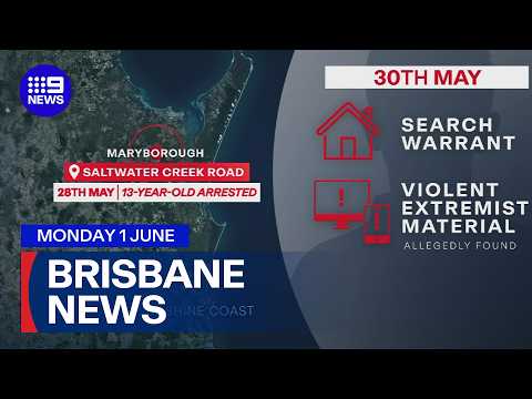 9News Brisbane | Monday June 1 | Full Episode thumbnail