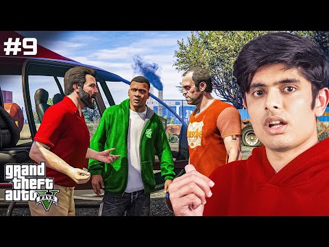 MEETING OF THREE GANGSTERS | GTA 5 GAMEPLAY PART 9 (HINDI DUBBED) thumbnail