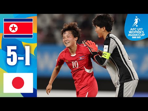 DPR KOREA POWER TO RECORD FIFTH TITLE! 🏆 | DPR Korea - Japan | Highlights AFC U17 Women's Asian Cup™ thumbnail