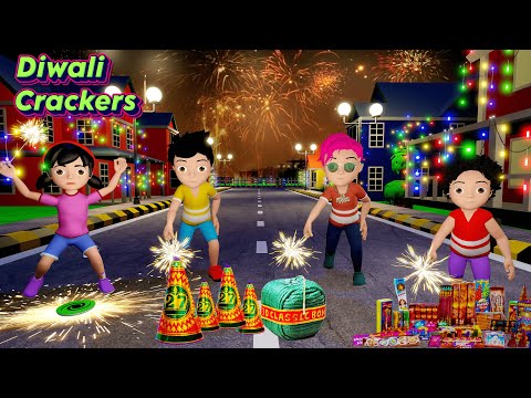 Diwali Ke Patakhe Cartoon | Diwali Crackers Cartoon | Pagal Beta | Desi Comedy Video |Cs Bisht Vines thumbnail