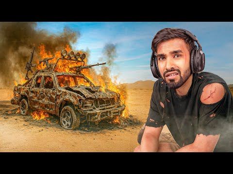MY NEW CAR GOT DESTROYED IN DESERT thumbnail