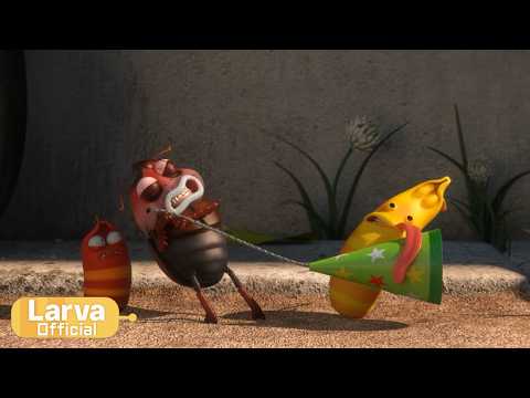 Confetti Popper | Animation Compilation | Larva Tuba | Official thumbnail