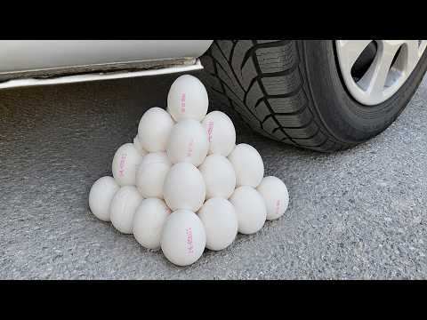 BIG EGG COCA COLA BALLOON VS CAR, Coca Cola Zero, PowerAde, Fanta, Sprite, Fruko and Mentos Diff Und thumbnail