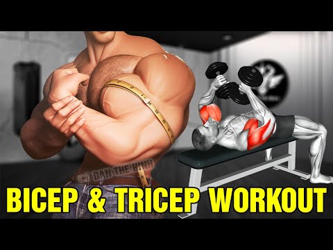 6 Effective Bicep and Tricep Workout at Gym for Bigger Arms thumbnail