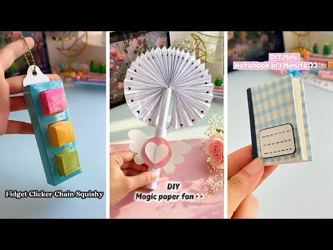 10 Easy craft ideas/ miniature craft /Paper craft/ how to make /DIY/school project/Mukta Art & Craft thumbnail
