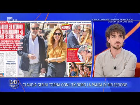 Claudia Gerini felice con Sangiuliano dopo la pausa di riflessione - La volta buona 29/05/2026 thumbnail