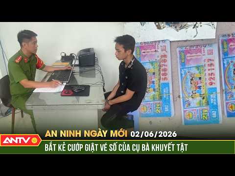 Bắt 'nóng' kẻ cướp giật vé số khiến cụ bà khuyết tật té ngã | An ninh ngày mới ngày 2/6 | ANTV thumbnail