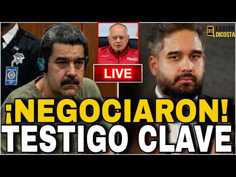 🔴 ¡NEGOCIARON!  “MADURO DUERME CON 18 PRESOS” LO QUE REVELÓ SU HIJO EEUU LO HA LOGRADO thumbnail