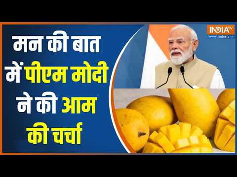 PM Modi on Mangoes: गर्मी आते ही हर घर में आम को लेकर क्या बोले पीएम मोदी | Mann Ki Baat | India TV thumbnail