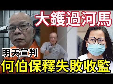 何伯坐監！重罪過河馬！法官拒絕保釋「繼續還柙！」明天大日子「宣判延期」隨時嚴重過河馬？轉做控方證人「為求自保減刑？」#何太 thumbnail