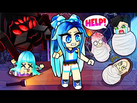 Stealing from a GIANT SPIDER in Roblox! thumbnail